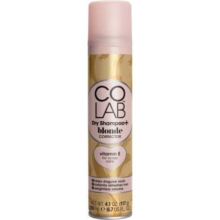COLAB
Correcteur Couleur Racine & Shampoing Sec " BLONDE " 200 ml