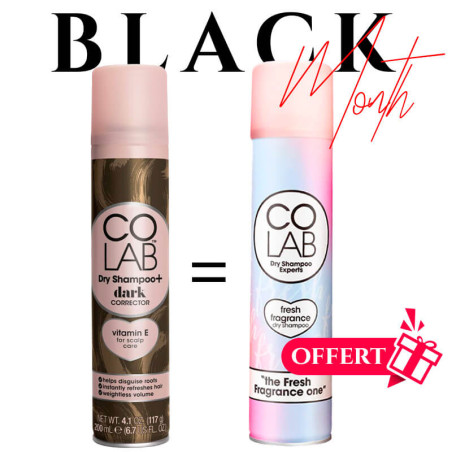 Black Friday - Shampooing sec "Pack Dark "