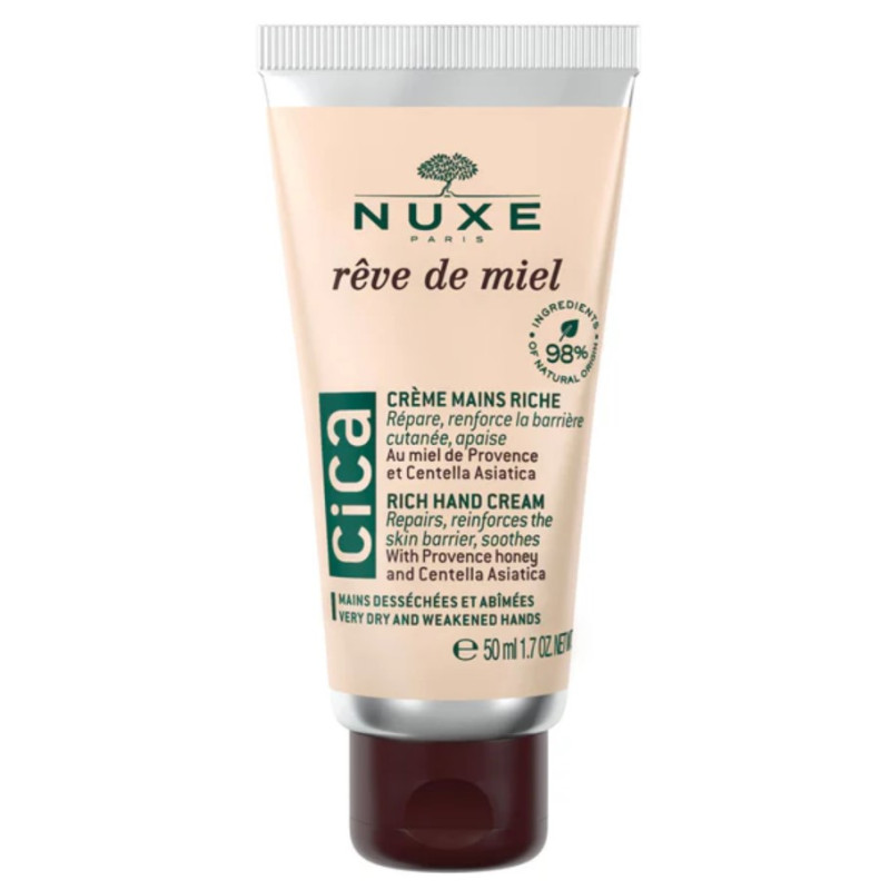 Crème Mains Riche CICA "Rêve de Miel" 50ml