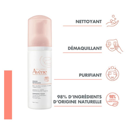 Mousse Nettoyante 150ml