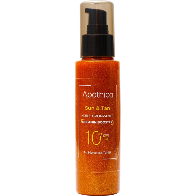 Sun protect "Huile d'été Bronzante SPF10" 100ML apothica