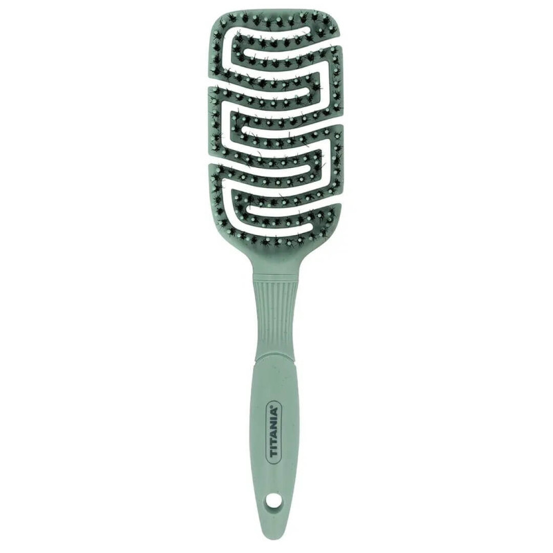 Brosse paddle flex en plastique recyclé