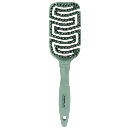 Brosse paddle flex en plastique recyclé