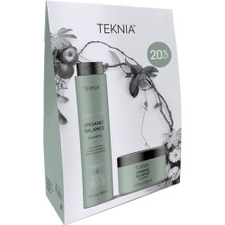 Coffret Duo cheveux Teknia "Organic Balance"