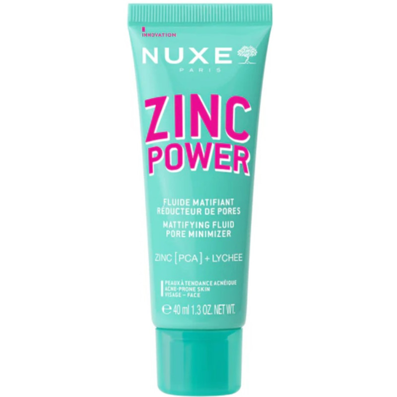 Fluide Matifiant Réducteur De Pores "ZINC POWER" 40ml