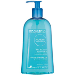 Bioderma Atoderm Gel Douche 500ml – flacon bleu nettoyant doux peaux sèches sensibles