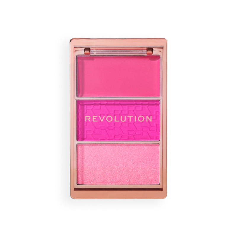 Blush Trio " Hot Pink Flag "