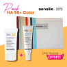Pack Sensilis Photocorrection Color SPF50+ Fluide HA teinté et D-Pigment Color Mousse avec trousse offerte