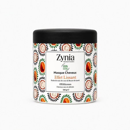 Zynia Masque Cheveux Effet Lissant 500g