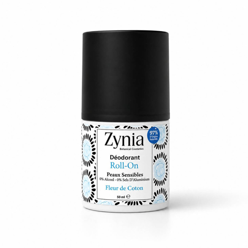 Zynia Déodorant Roll-On "Fleur De Coton" 50ML