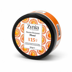 Zynia solaire Baume Bronzant Monoi SPF30