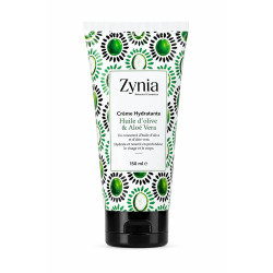 Zynia Crème Hydratante Huile D'olive & Aloe Vera 150ML beauty store