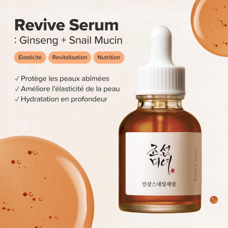 Sérum Revive Serum Ginseng + Snail Mucin 30ml