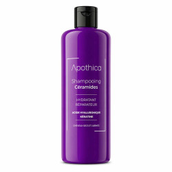 Shampooing Hydratant Céramides Cheveux Secs et Abimé 400ml apothica