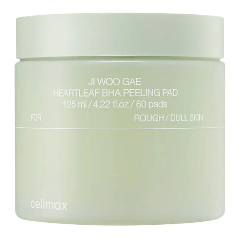 Disques Exfoliants JI WOO GAE "Heartleaf BHA Peeling Pad"
