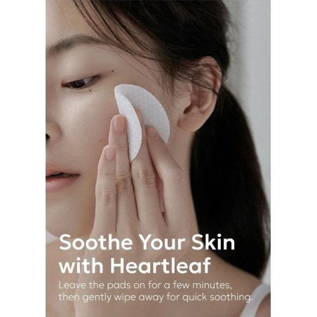Disques Exfoliants JI WOO GAE "Heartleaf BHA Peeling Pad"