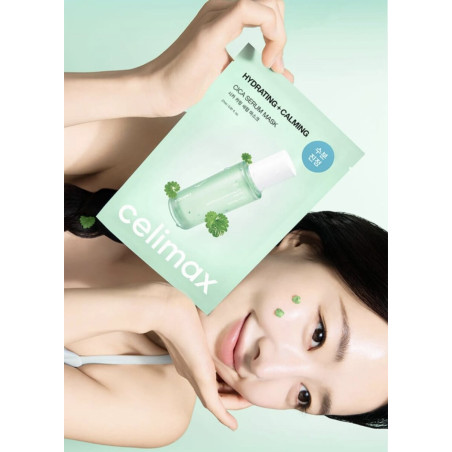 Masque Tissu The Real Cica "Calming Serum Mask Box" 10 unités