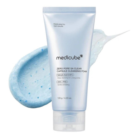 Nettoyant Moussant Zero Pore "SA Clear Capsule Cleansing Foam" 120g