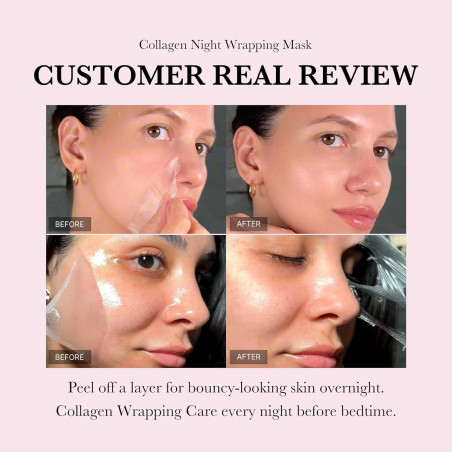 Masque Peel-Off Collagen Night "Wrapping Mask" 75ml