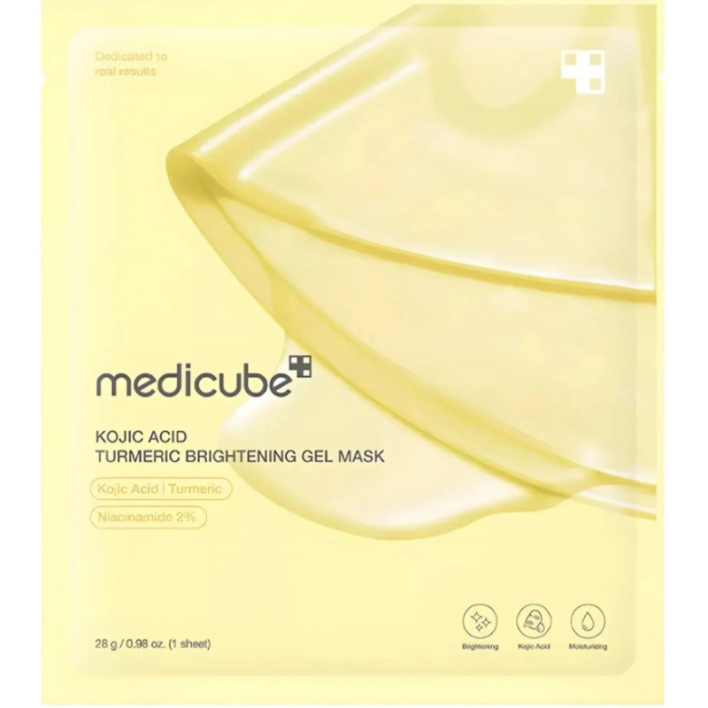 Masque Gel Kojic Acid "Turmeric Brightening Gel Mask" 1 unité