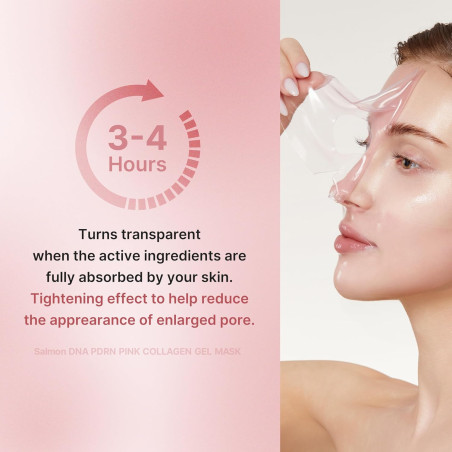 Masque Gel PDRN Pink "Collagen Gel Mask" 1 unité