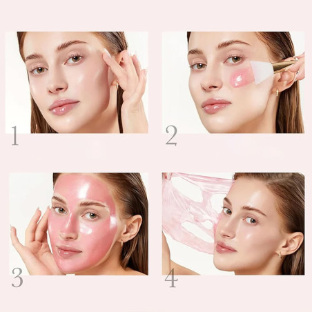 Masque Peel-Off PDRN Pink "Caffeine Night Wrapping Mask" 75ml