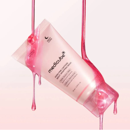 Masque Peel-Off PDRN Pink "Caffeine Night Wrapping Mask" 75ml