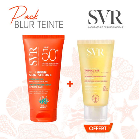 Pack SUN SECURE "Blur Teinté SPF 50+" 50ML SVR