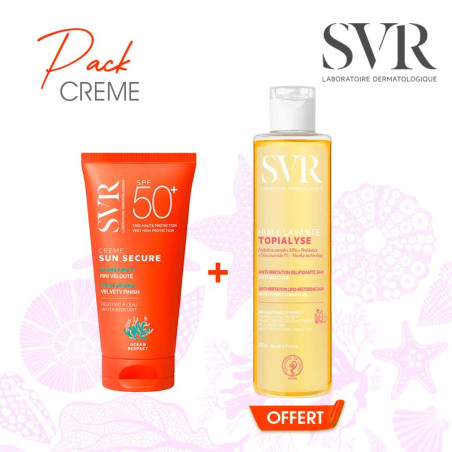 Pack SUN SECURE "Crème SPF 50+" 50ML SVR