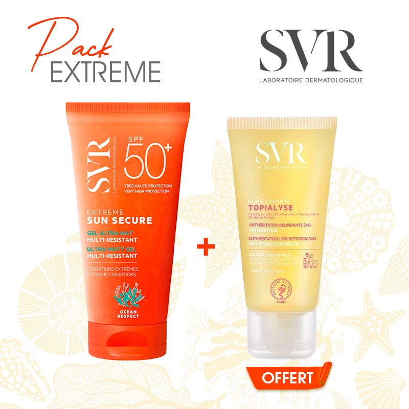 Pack SUN SECURE "Extrême SPF50+" 50ml SVR