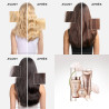 Cheveux longs ultra-brillants et lisses après Fondant Insta Glaze Kérastase – effet glossy 72h sans frisottis