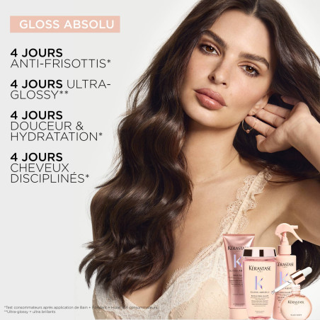 Spray Anti-Frizz Glaze Milk "Gloss Absolu" 190ml