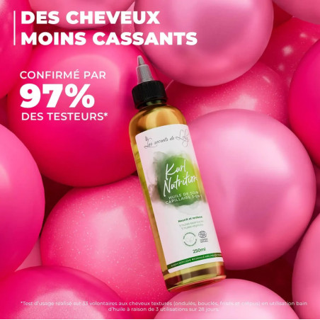 Huile de soin capillaire 3en1 "Kurl Nutrition" 250ml