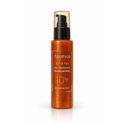 Huile d'été Bronzante Sun protect SPF10 apothica