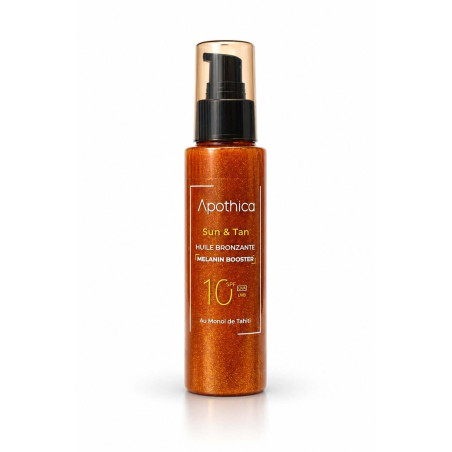 Huile d'été Bronzante Sun protect SPF10 apothica