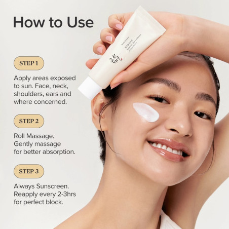 Crème Solaire Relief Sun "Rice + Probiotics SPF50+ PA++++" 50ml