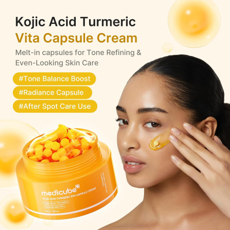 Créme "Kojic Acid Turmeric Vita Capsule Cream" 53g