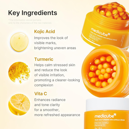 Créme "Kojic Acid Turmeric Vita Capsule Cream" 53g