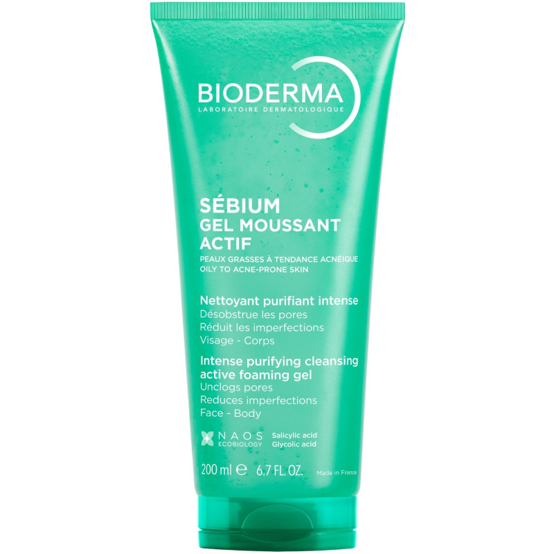 Gel Moussant Actif "Sebium" 200ML