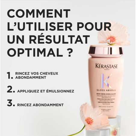 Bain Crème Hydra-Glaze "Gloss Absolu" 250ml
