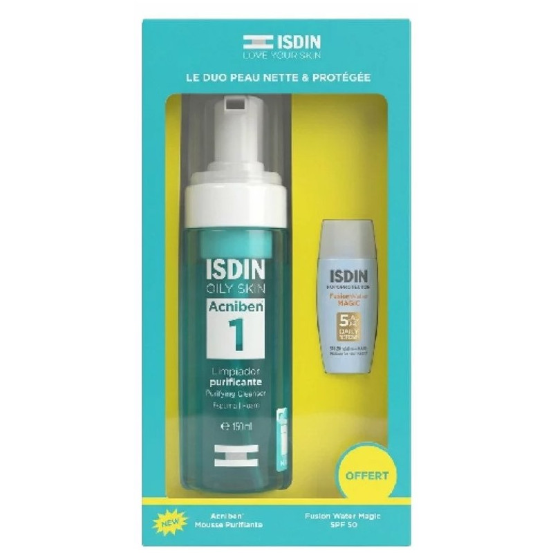 Pack Acniben Nettoyant Purifiant Mousse 150 ml