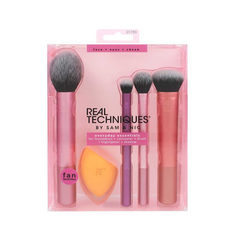 Kit MULTI "Everyday essentials" REAL TECHNIQUES Kit MULTI "Everyday essentials" REAL TECHNIQUES