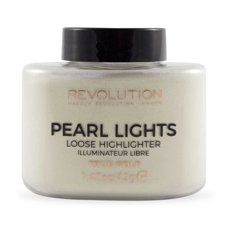 Poudre "True Gold Pearl Lights" REVOLUTION MAKE UP Poudre "True Gold Pearl Lights" REVOLUTION MAKE UP
